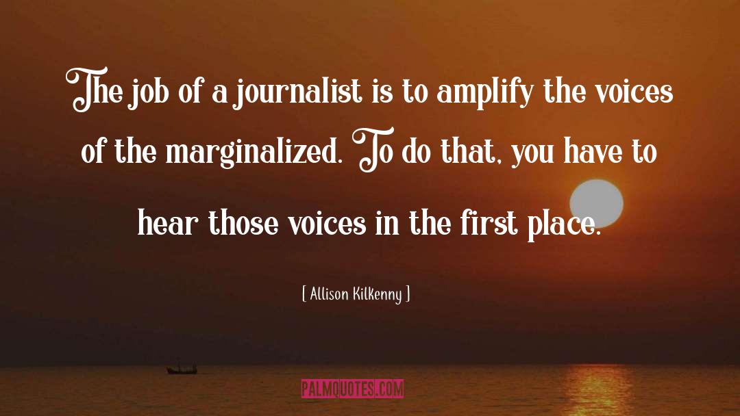 Amplify quotes by Allison Kilkenny