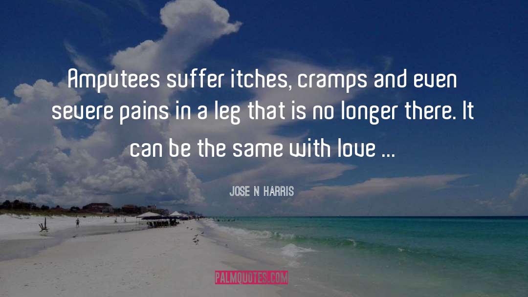 Amputees quotes by Jose N Harris