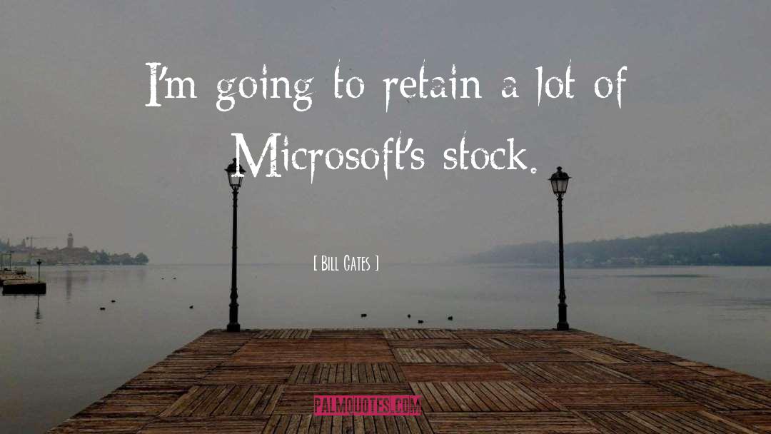 Amr Stock Quote quotes by Bill Gates