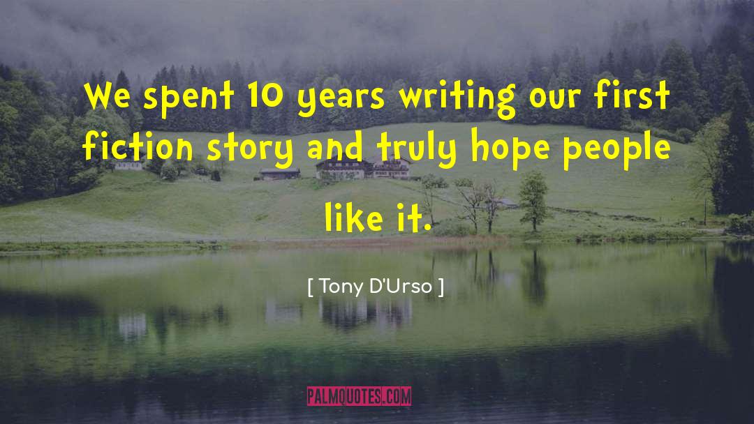 Amreading quotes by Tony D'Urso