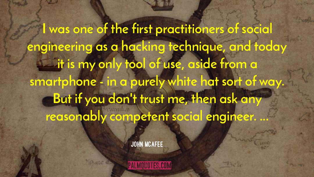 Amrein Engineering quotes by John McAfee