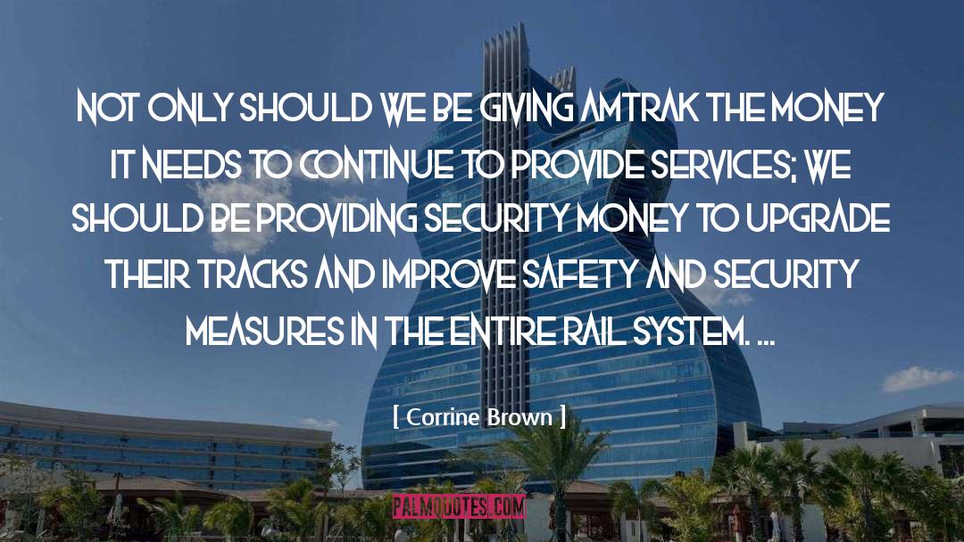 Amtrak quotes by Corrine Brown