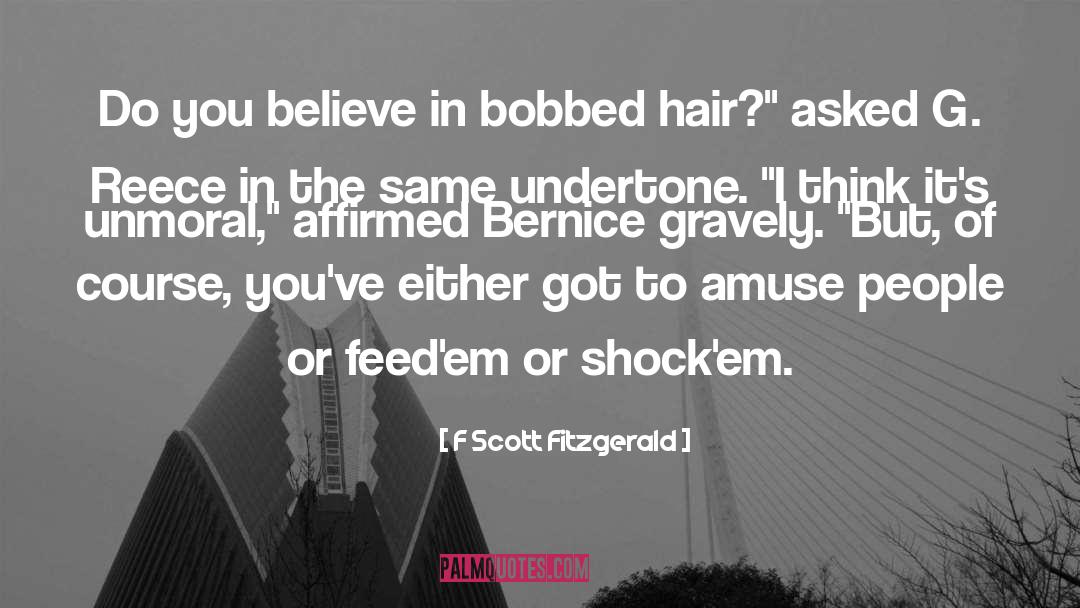 Amuse quotes by F Scott Fitzgerald