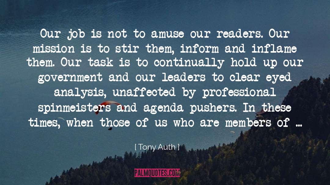 Amuse quotes by Tony Auth