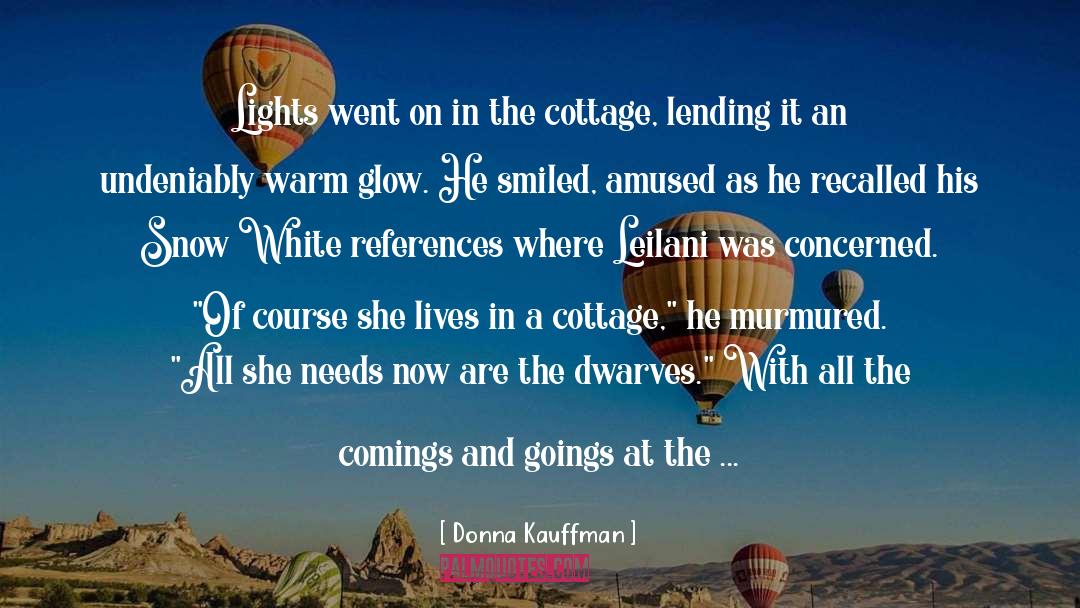 Amused quotes by Donna Kauffman