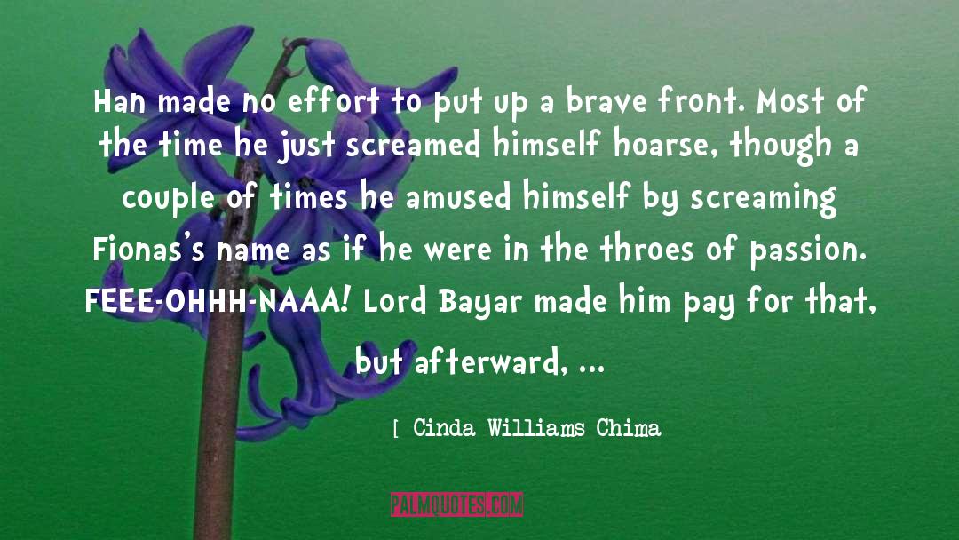 Amused quotes by Cinda Williams Chima