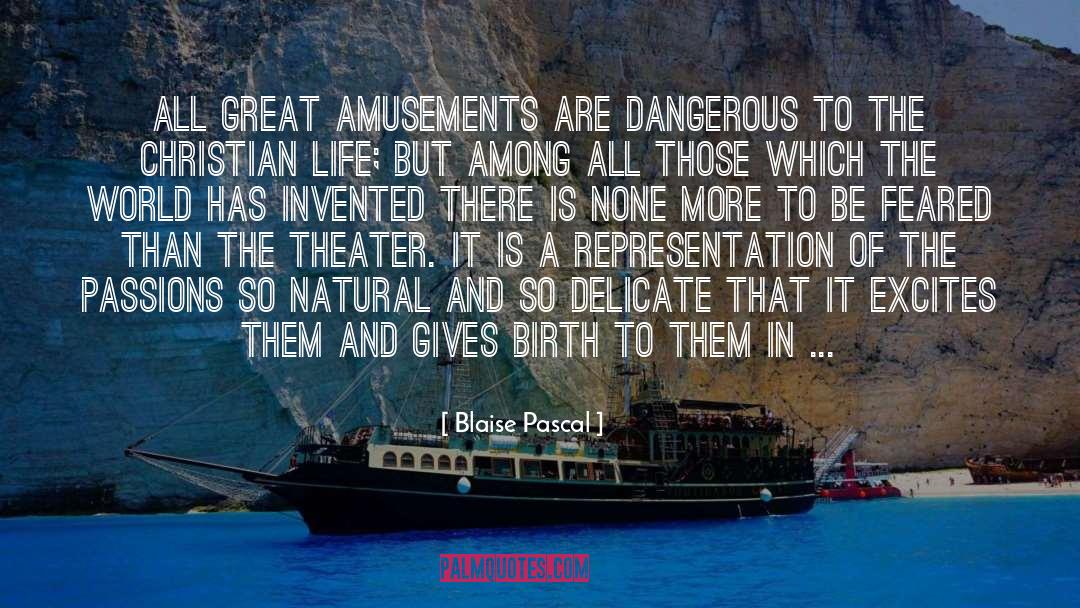 Amusements quotes by Blaise Pascal