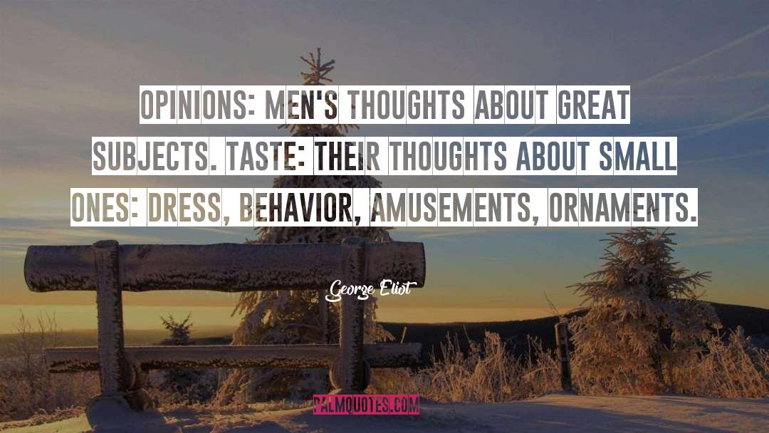 Amusements quotes by George Eliot