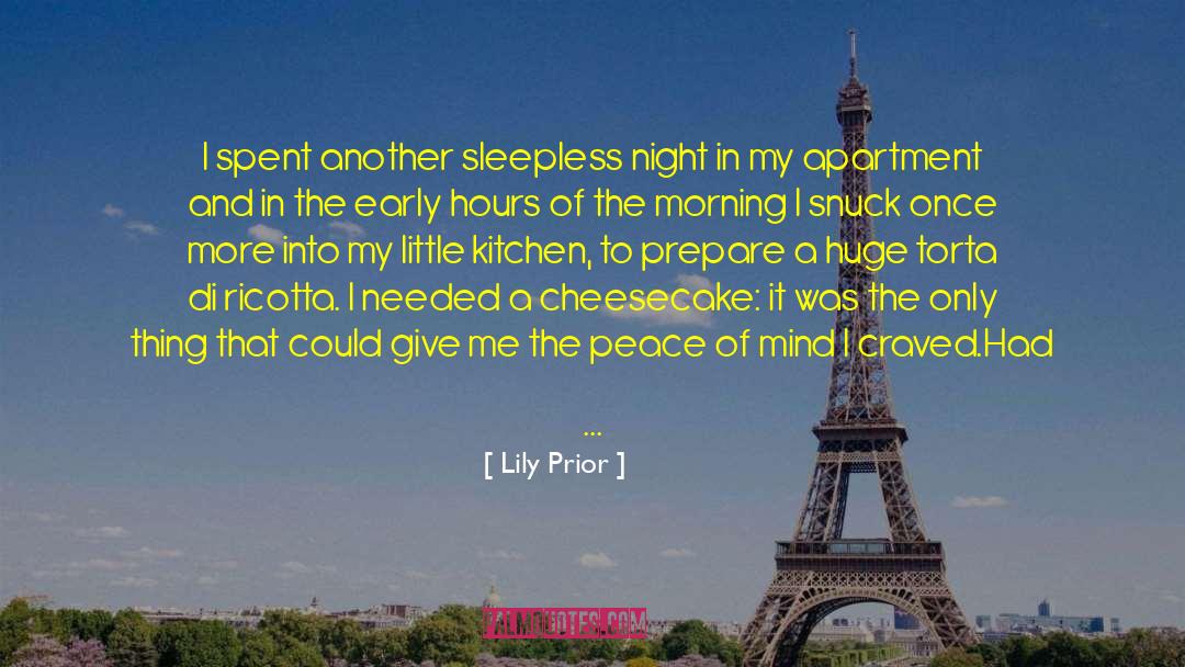 Amusing quotes by Lily Prior