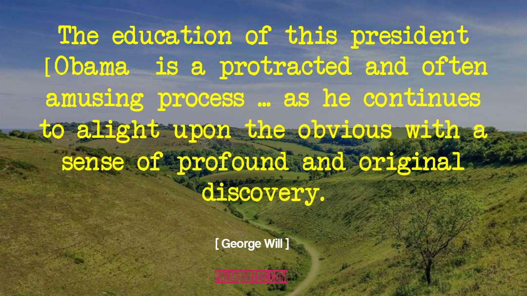 Amusing quotes by George Will