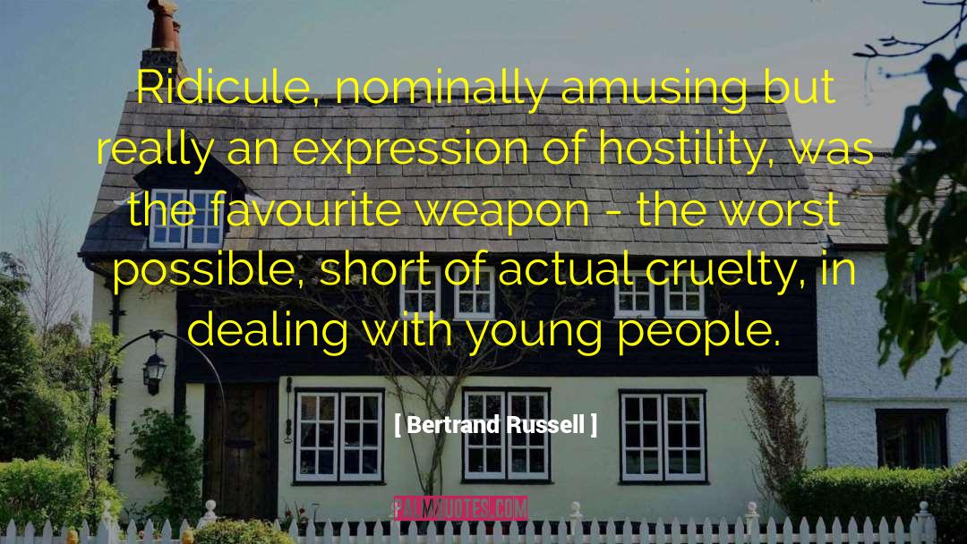 Amusing quotes by Bertrand Russell