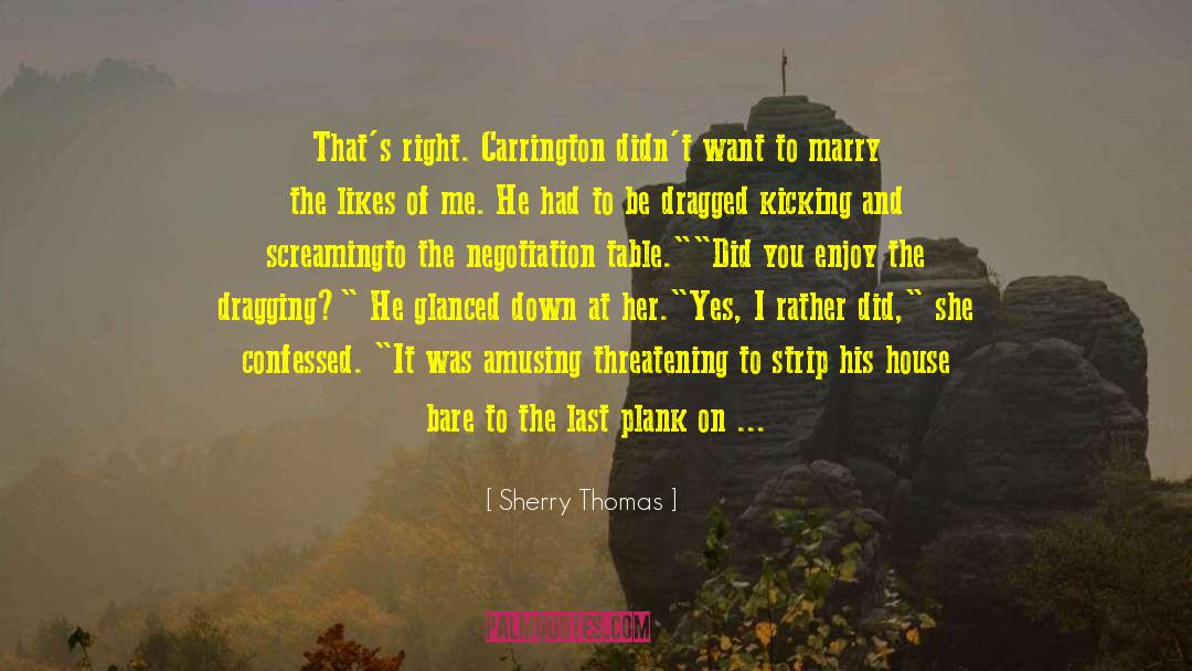 Amusing quotes by Sherry Thomas