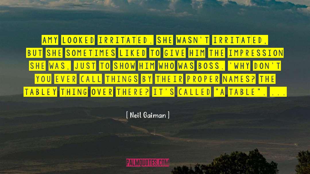 Amy Foster quotes by Neil Gaiman