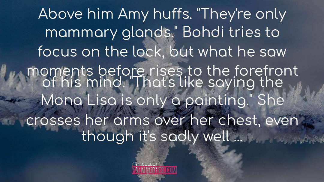 Amy Foster quotes by C. Gockel