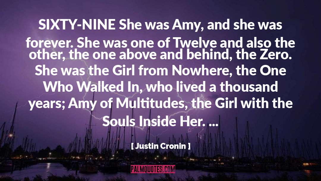 Amy Vansant quotes by Justin Cronin