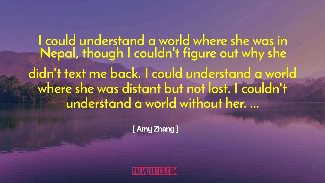 Amy Zhang quotes by Amy Zhang