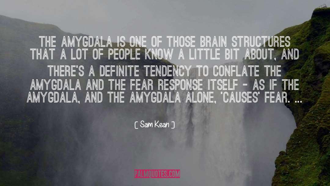 Amygdala quotes by Sam Kean