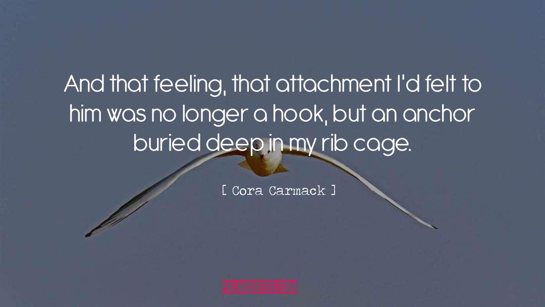 An Anchor quotes by Cora Carmack