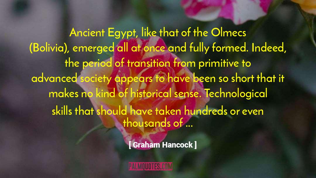 An Ancient Dream quotes by Graham Hancock