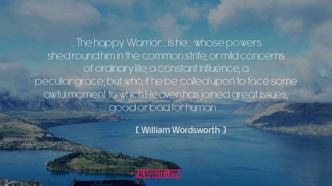 An Awful Person quotes by William Wordsworth