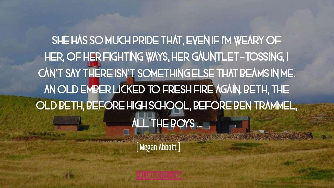 An Ember In The Ashes quotes by Megan Abbott