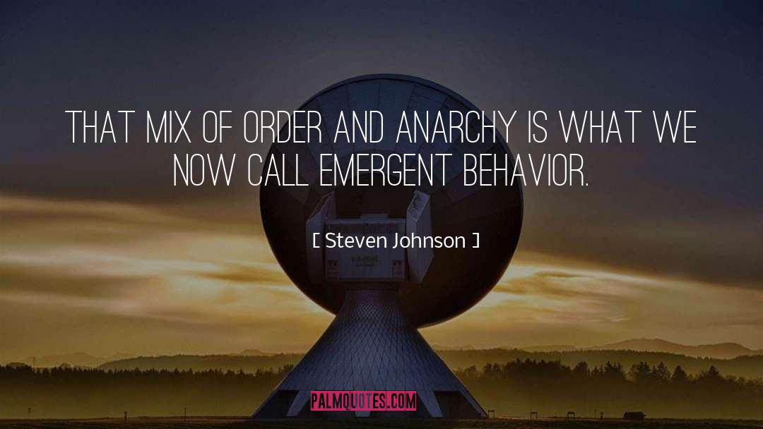 An Emergent Manifesto Of Hope quotes by Steven Johnson