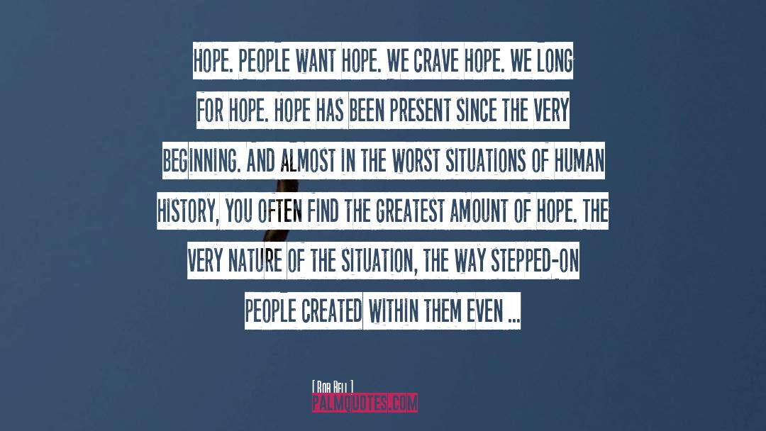 An Emergent Manifesto Of Hope quotes by Rob Bell