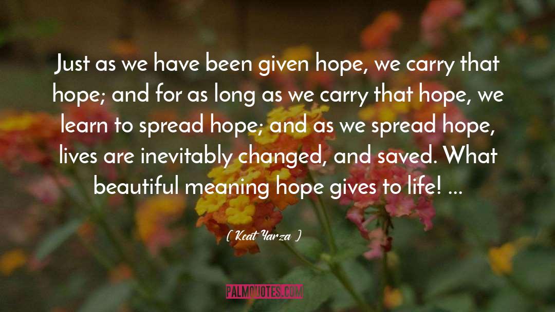 An Emergent Manifesto Of Hope quotes by Kcat Yarza