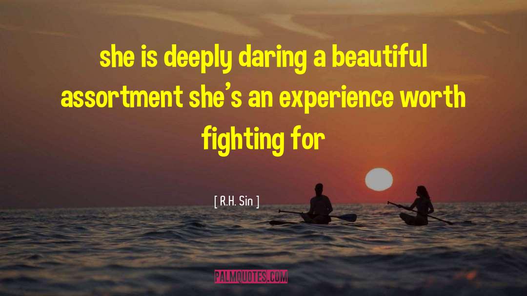 An Experience quotes by R.H. Sin