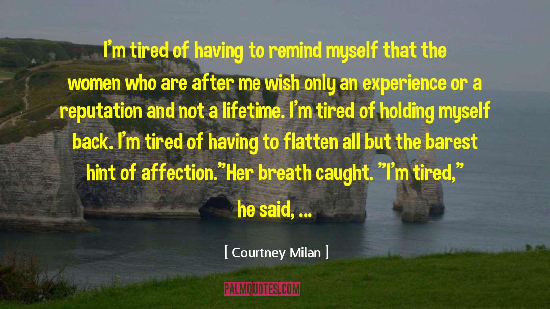 An Experience quotes by Courtney Milan