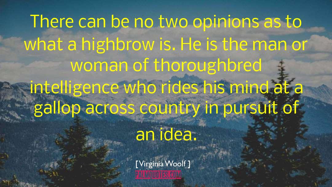 An Intelligent Man Knows quotes by Virginia Woolf