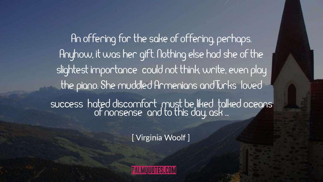 An Offering Of Midnight quotes by Virginia Woolf
