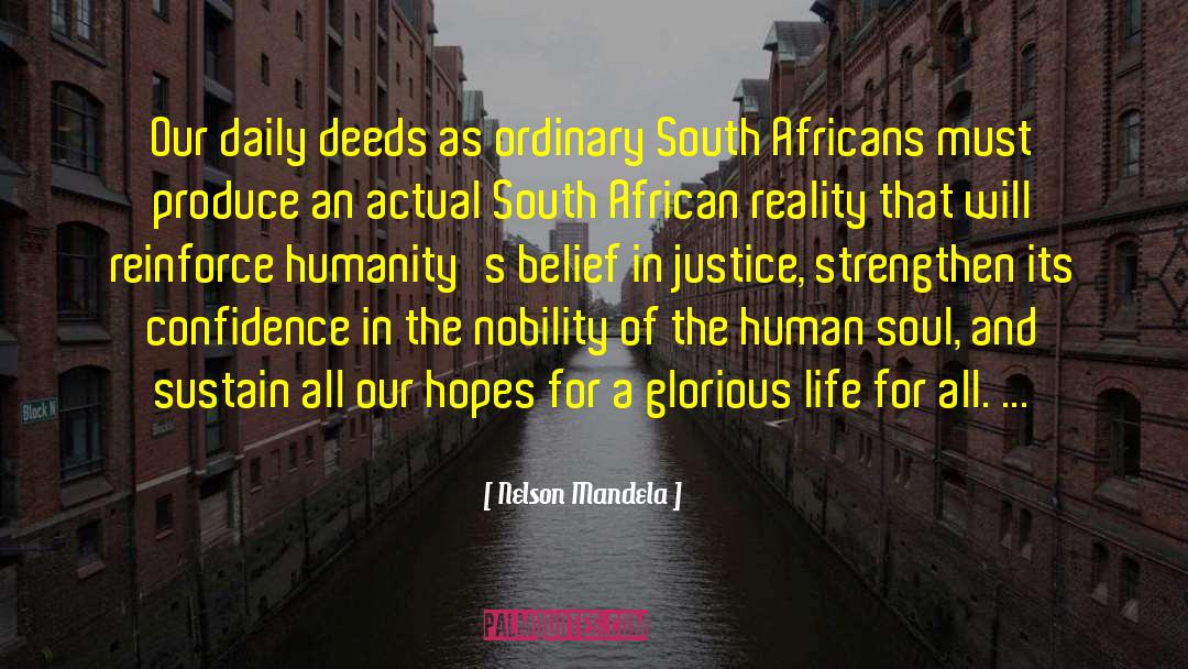 An Ordinary Life Transformed quotes by Nelson Mandela