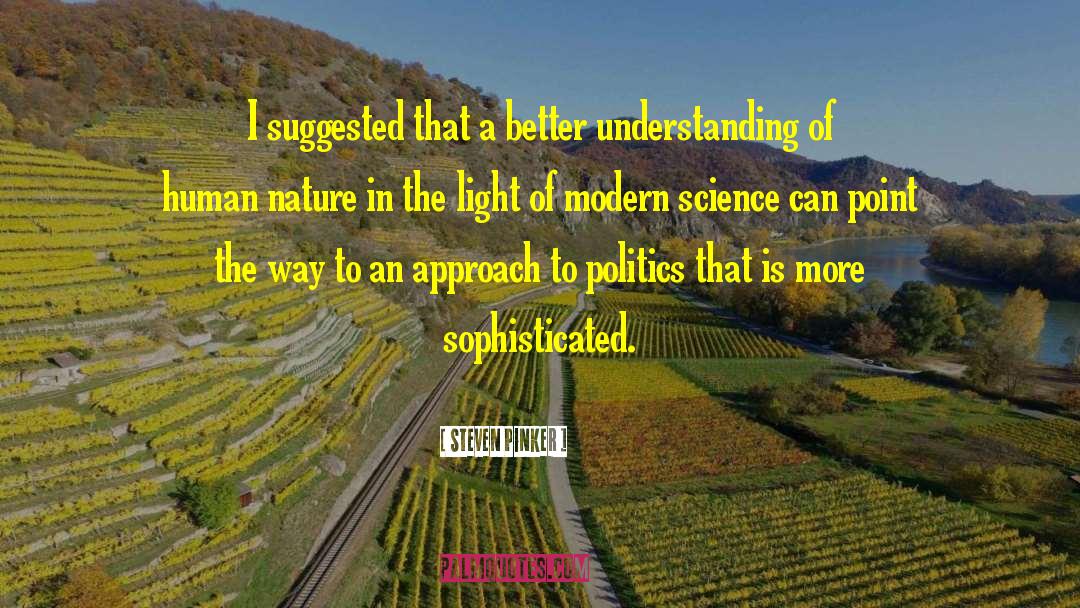 An Understanding Of God quotes by Steven Pinker