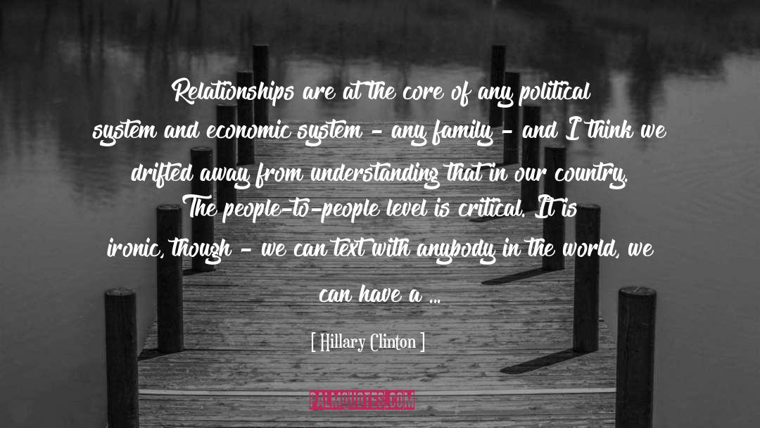 An Understanding Of God quotes by Hillary Clinton