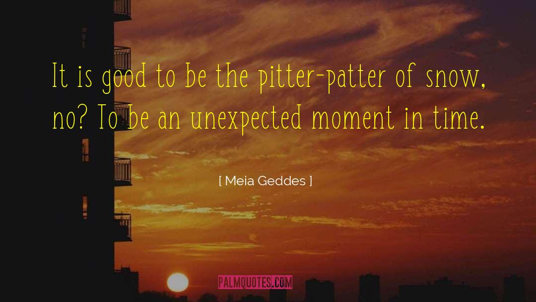 An Unexpected Journey quotes by Meia Geddes