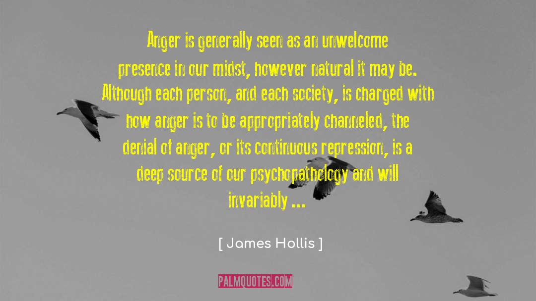 An Unwelcome Guest quotes by James Hollis