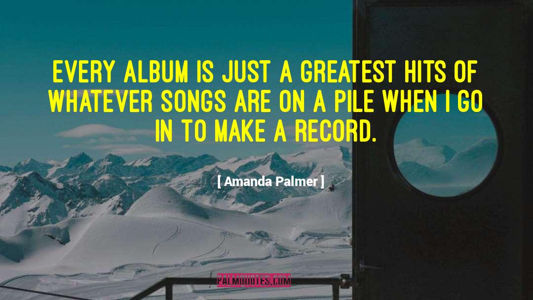 Ana Gabriel Greatest Hits quotes by Amanda Palmer