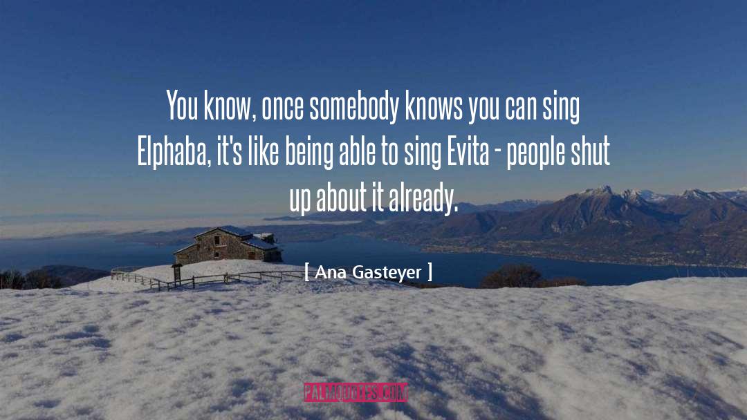 Ana quotes by Ana Gasteyer