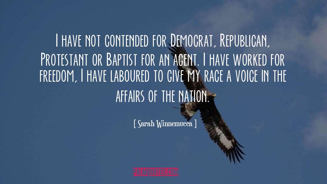 Anabaptist Vs Baptist quotes by Sarah Winnemucca