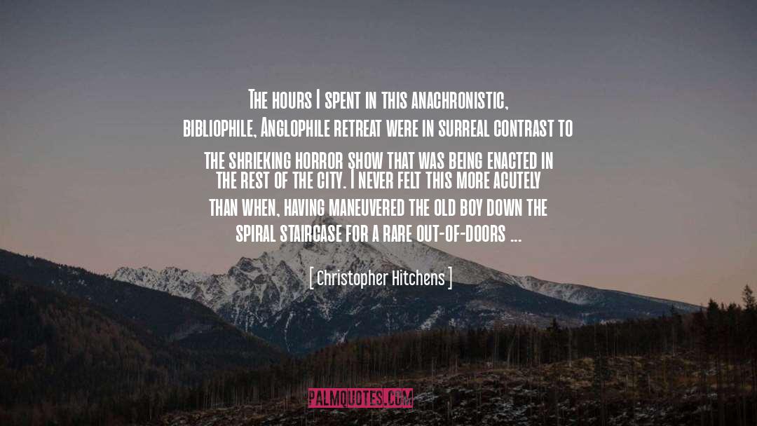 Anachronistic quotes by Christopher Hitchens