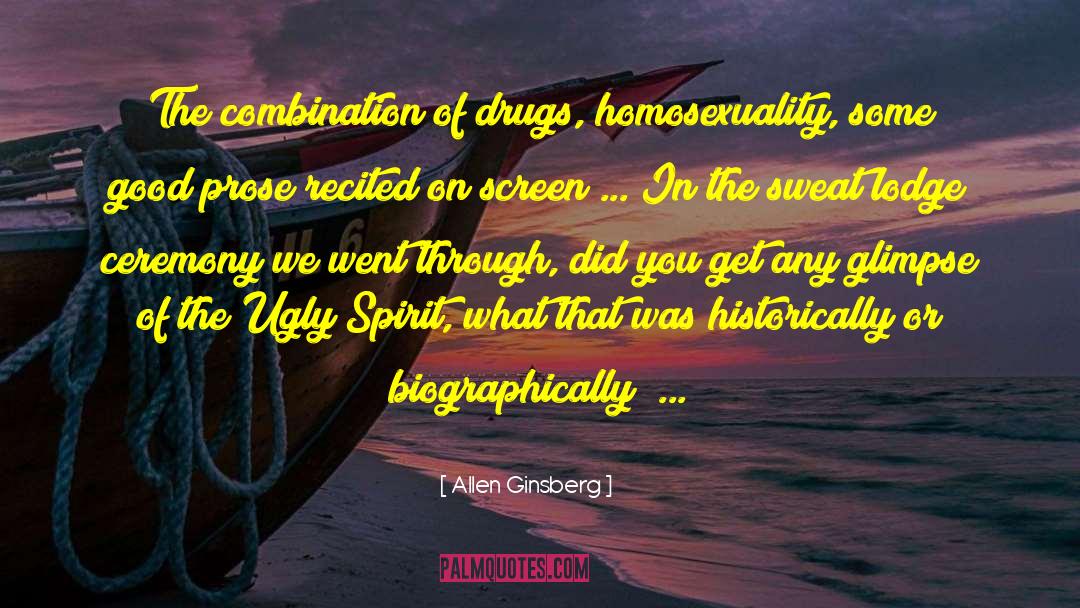 Anaesthesia Drugs quotes by Allen Ginsberg