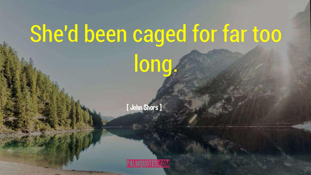 Analisar Caged quotes by John Shors