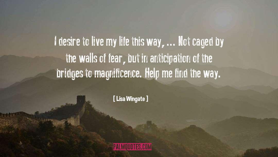 Analisar Caged quotes by Lisa Wingate
