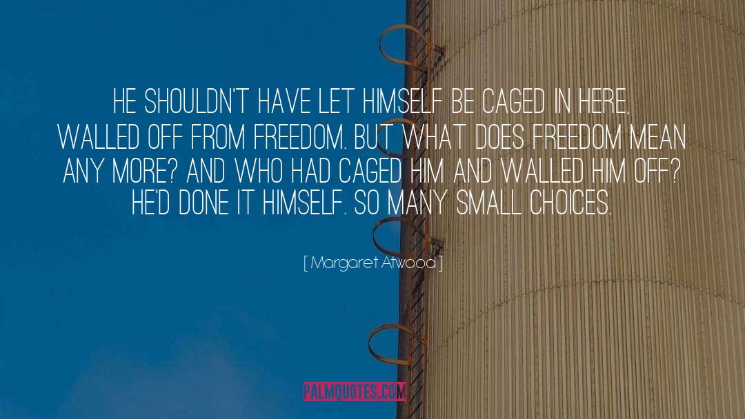 Analisar Caged quotes by Margaret Atwood