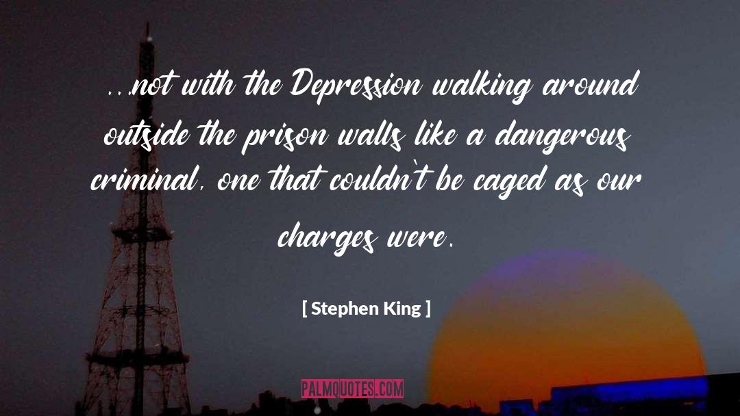 Analisar Caged quotes by Stephen King