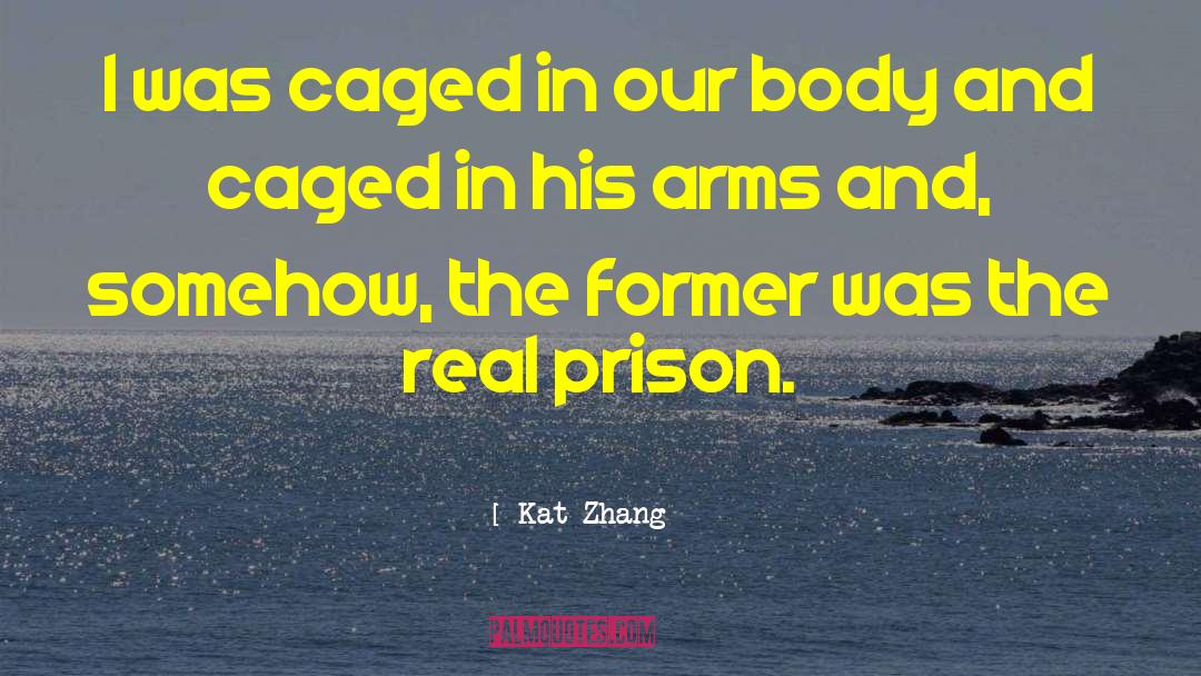 Analisar Caged quotes by Kat Zhang