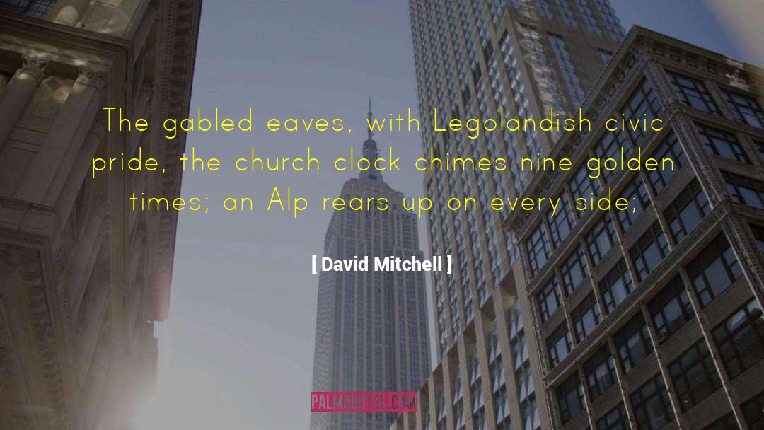 Analog Clock quotes by David Mitchell