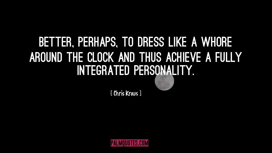 Analog Clock quotes by Chris Kraus