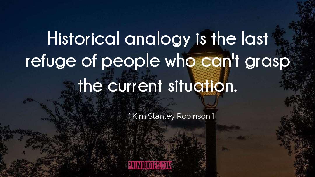 Analogy quotes by Kim Stanley Robinson